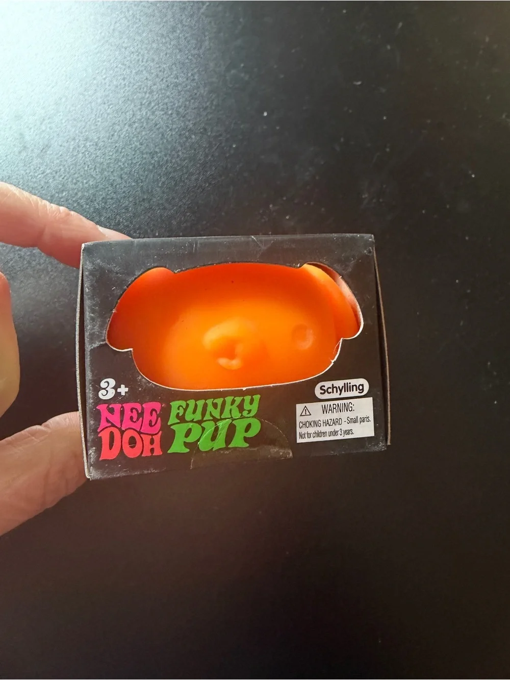 New Nee Doh Funky Pup Dog Puppy Orange Super Squishy Toy Squish Needoh Viral